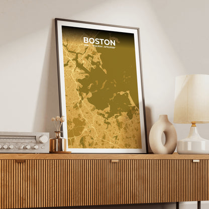 Boston Forge Map Poster