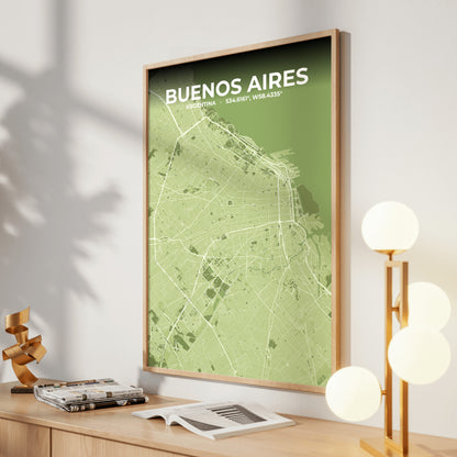 Buenos Aires Grove Map Poster