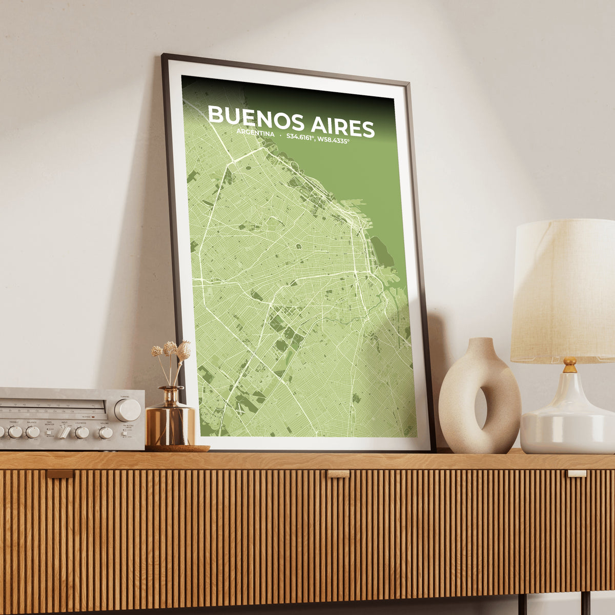 Buenos Aires Grove Map Poster