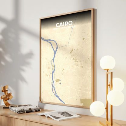 Cairo Barn Map Poster