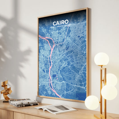 Cairo Candy Map Poster