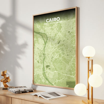 Cairo Grove Map Poster