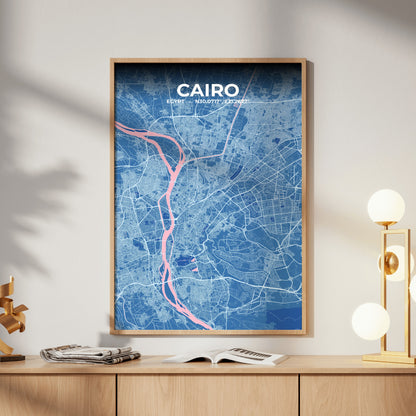 Cairo Candy Map Poster