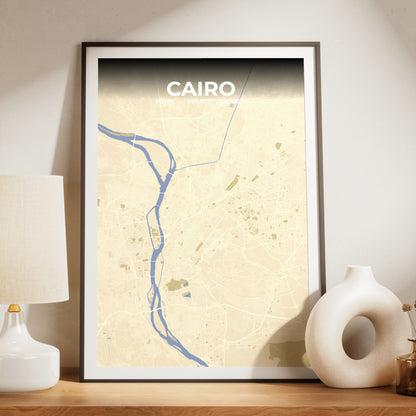 Cairo Barn Map Poster