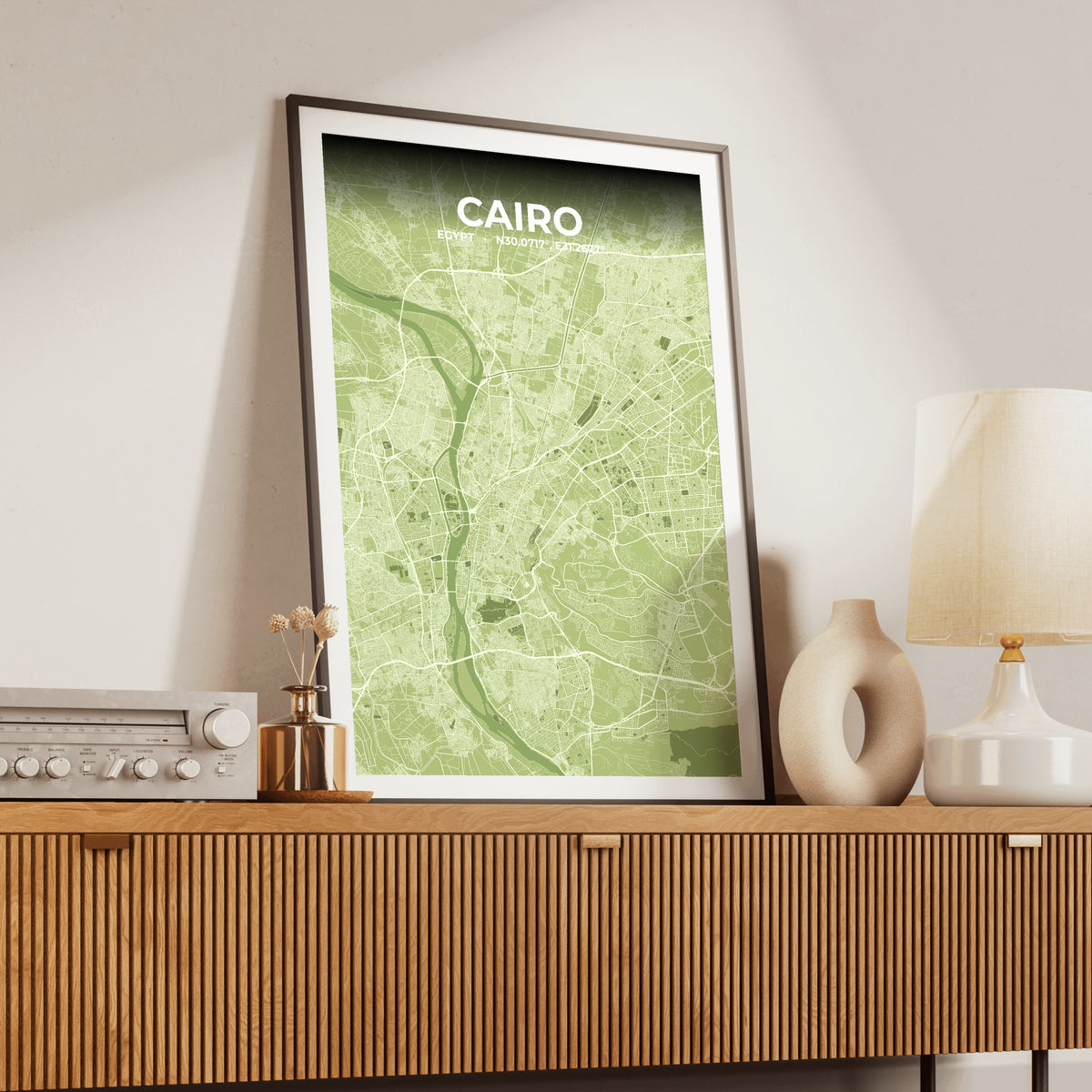 Cairo Grove Map Poster