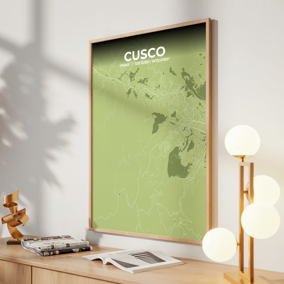Cusco Grove Map Poster