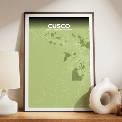 Cusco Grove Map Poster