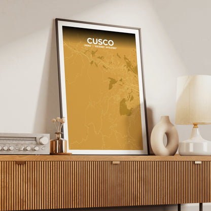 Cusco Forge Map Poster