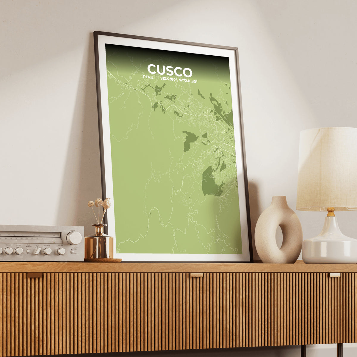 Cusco Grove Map Poster