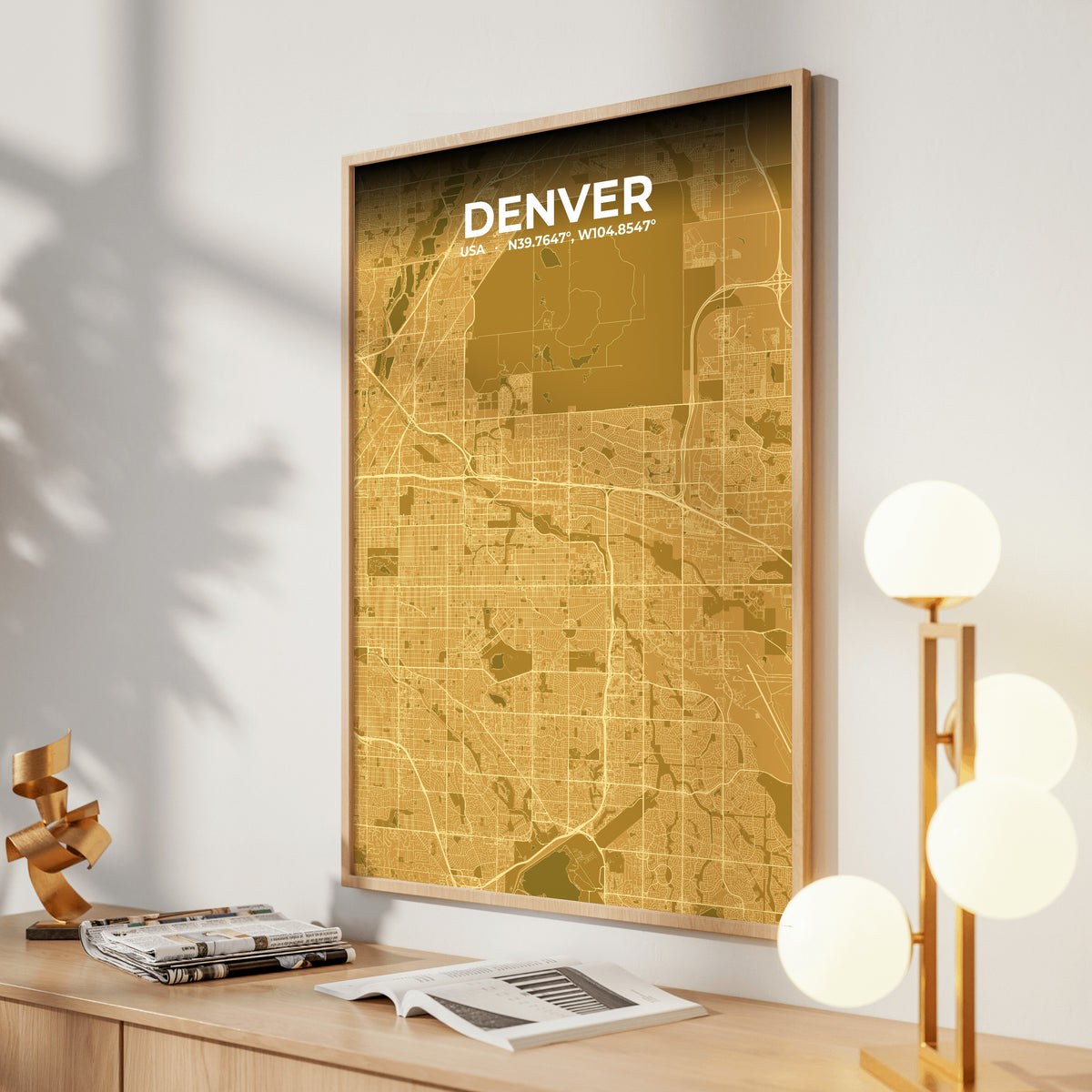 Denver Forge Map Poster
