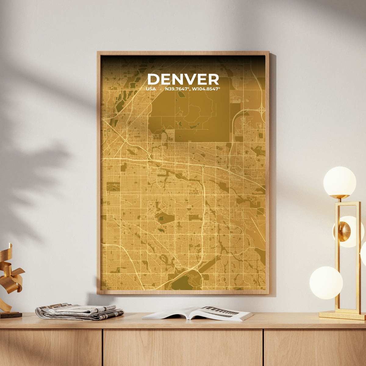 Denver Forge Map Poster