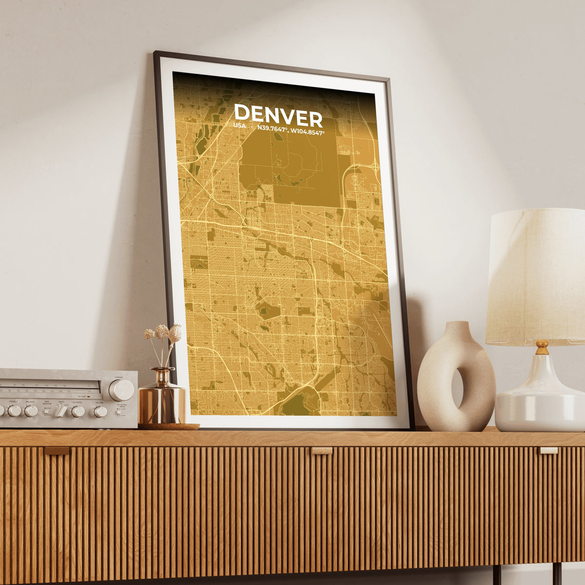 Denver Forge Map Poster