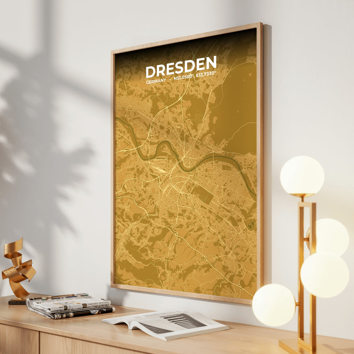 Dresden Forge Map Poster