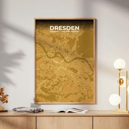 Dresden Forge Map Poster