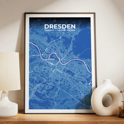 Dresden Candy Map Poster