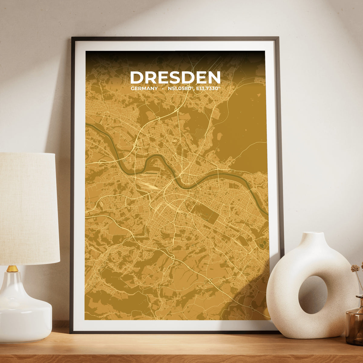 Dresden Forge Map Poster