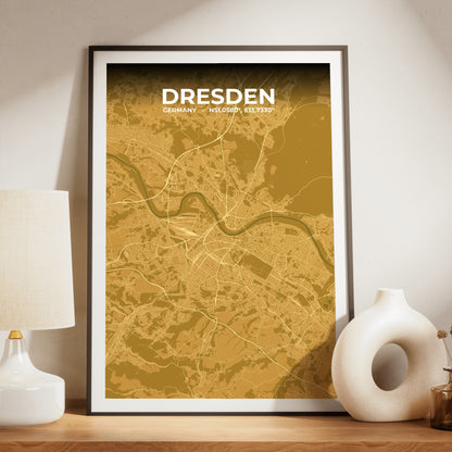 Dresden Forge Map Poster