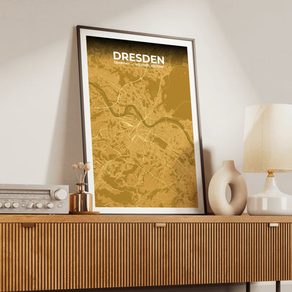 Dresden Forge Map Poster