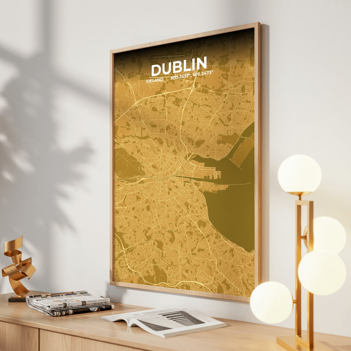 Dublin Forge Map Poster