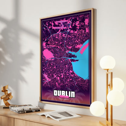 Dublin GTA Map Poster