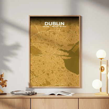 Dublin Forge Map Poster