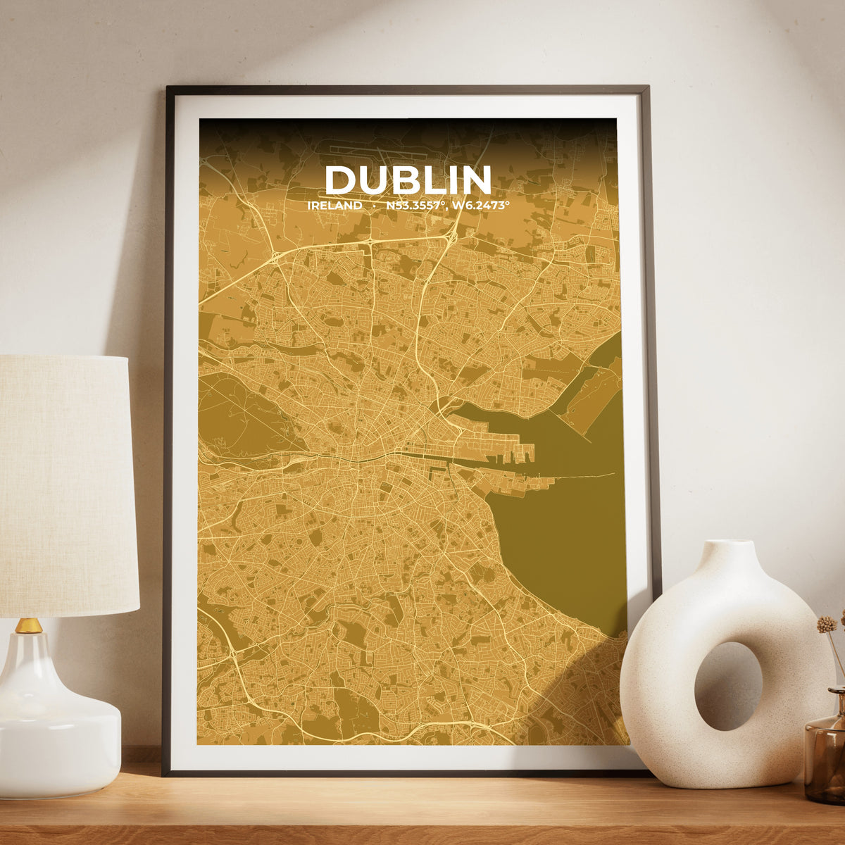 Dublin Forge Map Poster