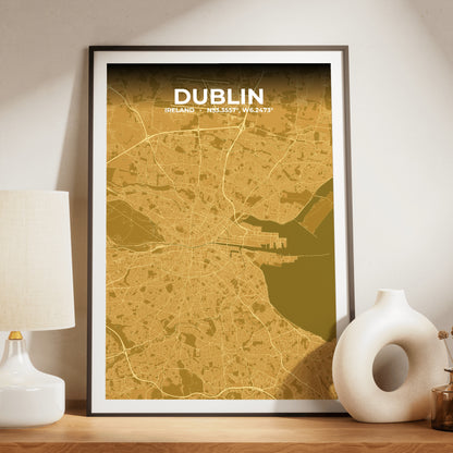 Dublin Forge Map Poster