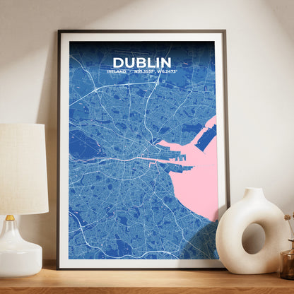 Dublin Candy Map Poster