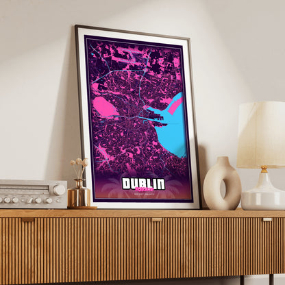 Dublin GTA Map Poster