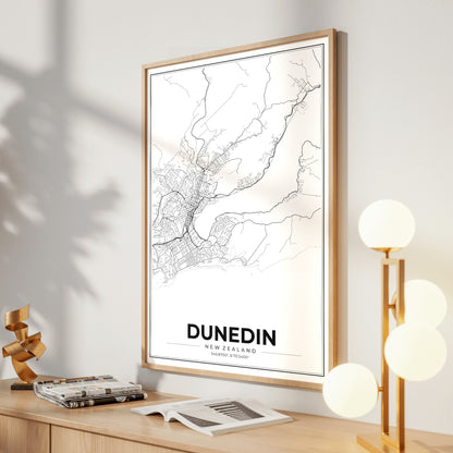Dunedin Modern Map Poster
