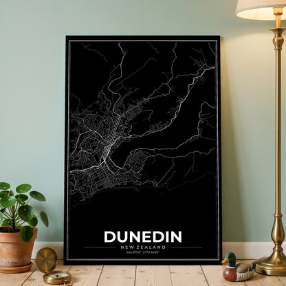 Dunedin Modern Map Poster