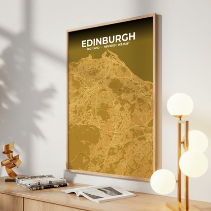 Edinburgh Forge Map Poster