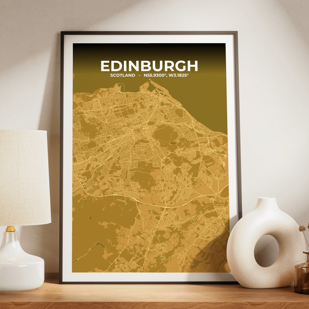 Edinburgh Forge Map Poster