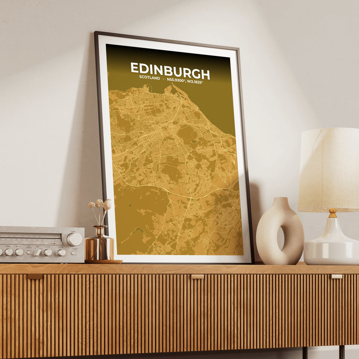 Edinburgh Forge Map Poster