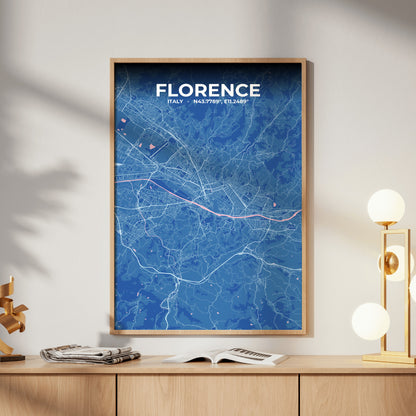 Florence Candy Map Poster