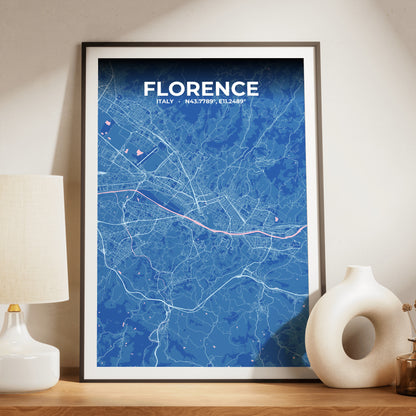 Florence Candy Map Poster