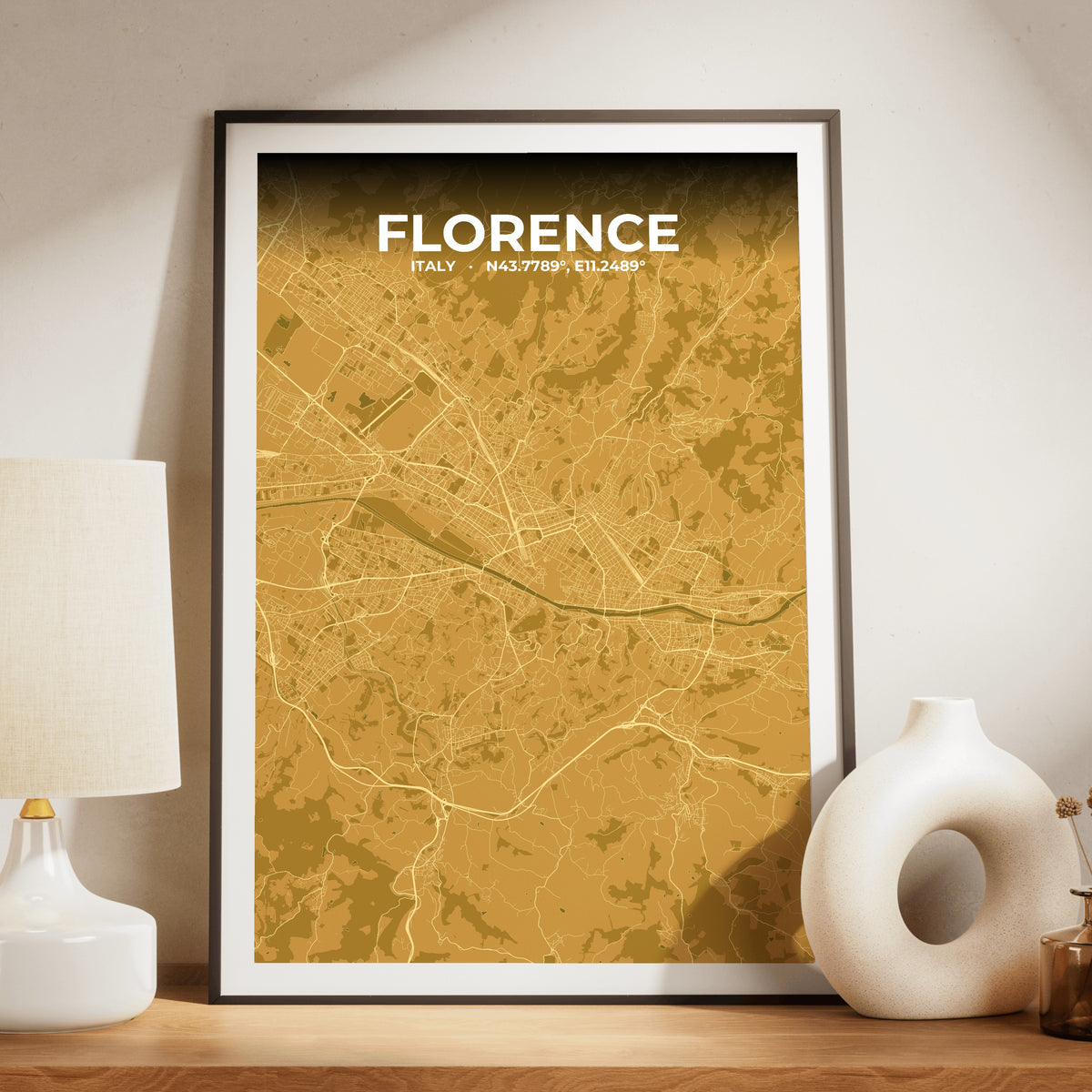 Florence Forge Map Poster