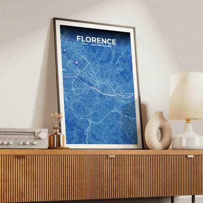 Florence Candy Map Poster