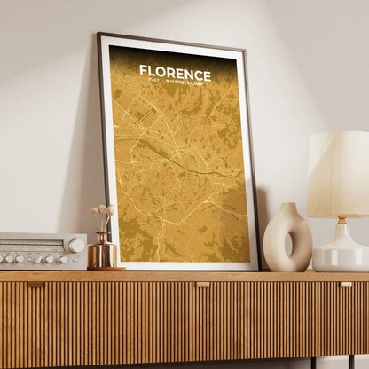 Florence Forge Map Poster