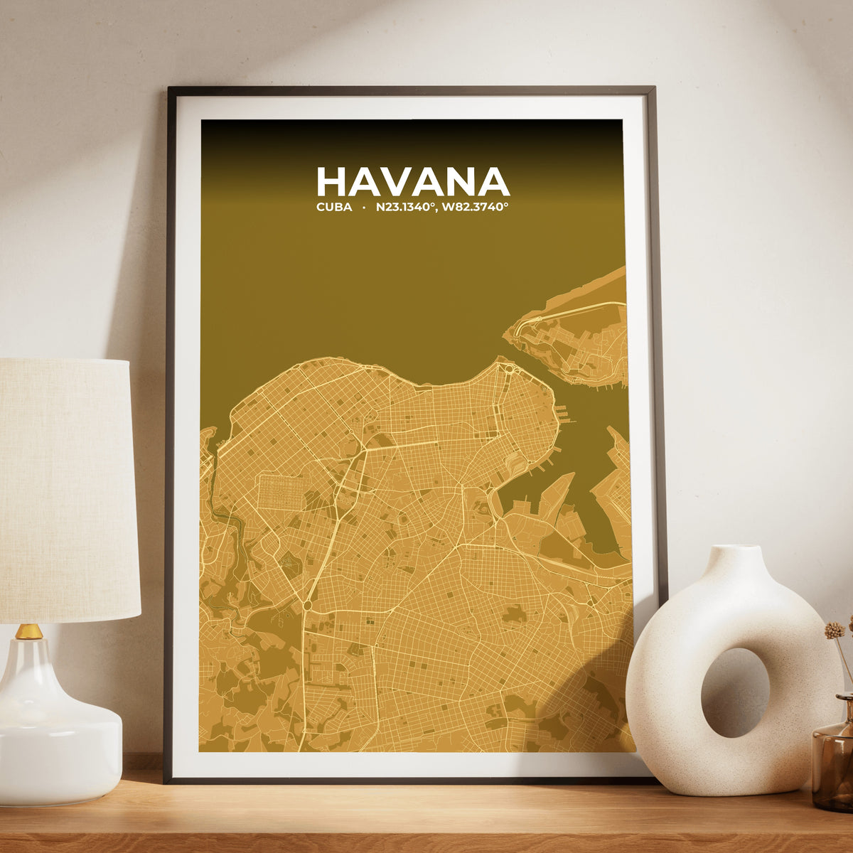 Havana Forge Map Poster