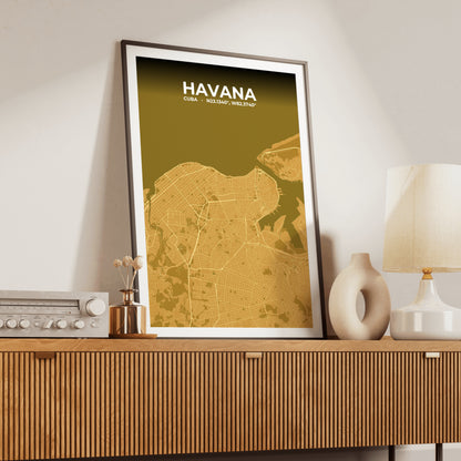 Havana Forge Map Poster