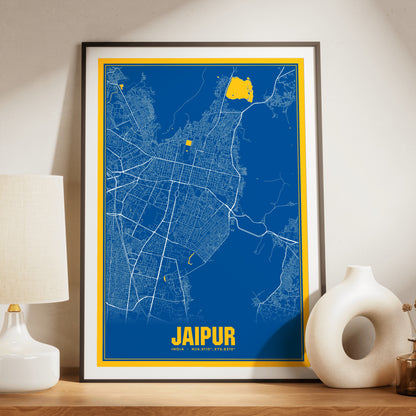 Jaipur Blockbuster Map Poster