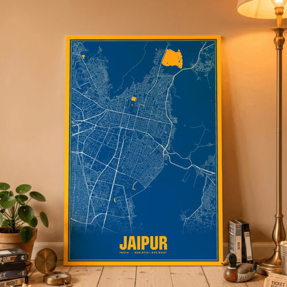 Jaipur Blockbuster Map Poster