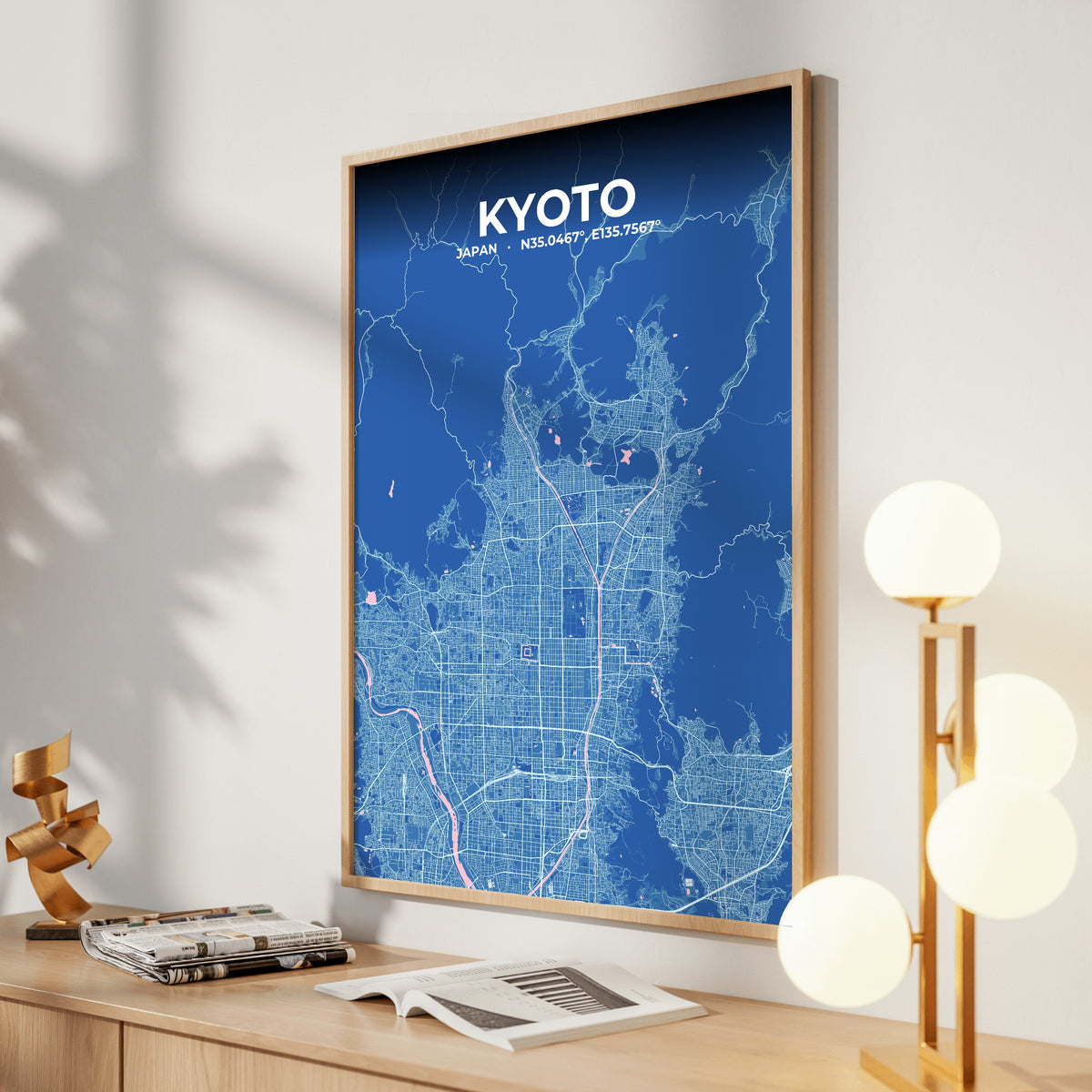 Kyoto Candy Map Poster