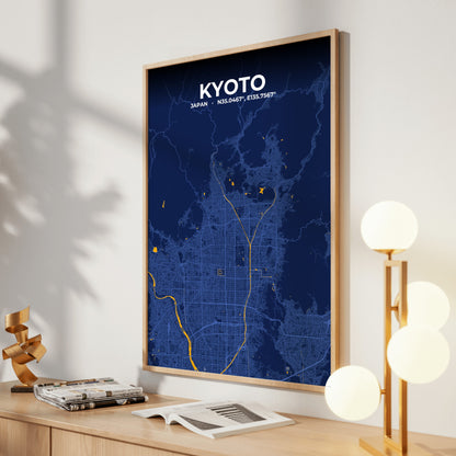 Kyoto Ink Map Poster