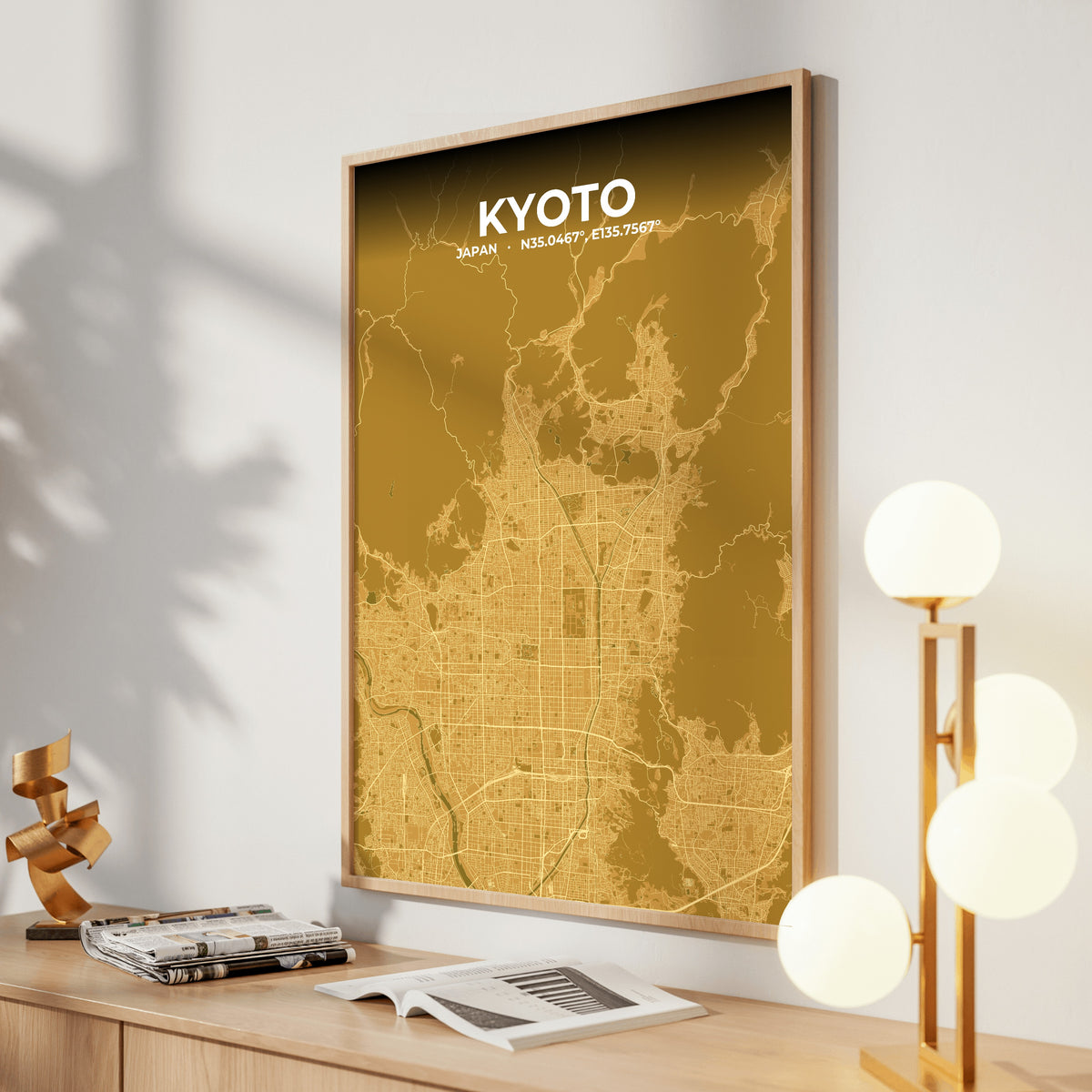Kyoto Forge Map Poster