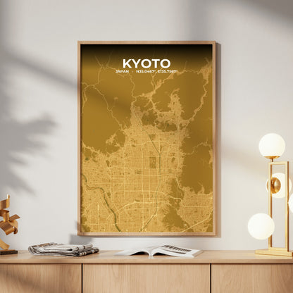Kyoto Forge Map Poster