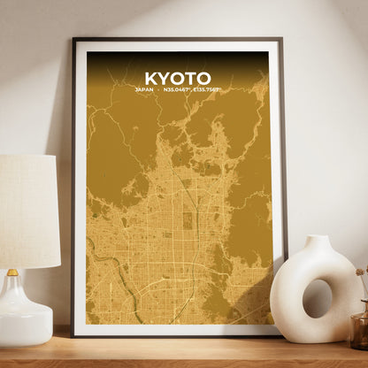 Kyoto Forge Map Poster