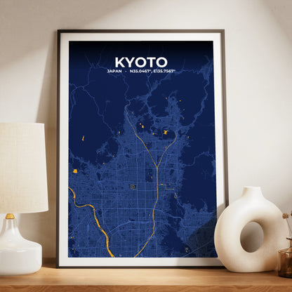 Kyoto Ink Map Poster