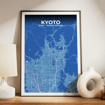 Kyoto Candy Map Poster